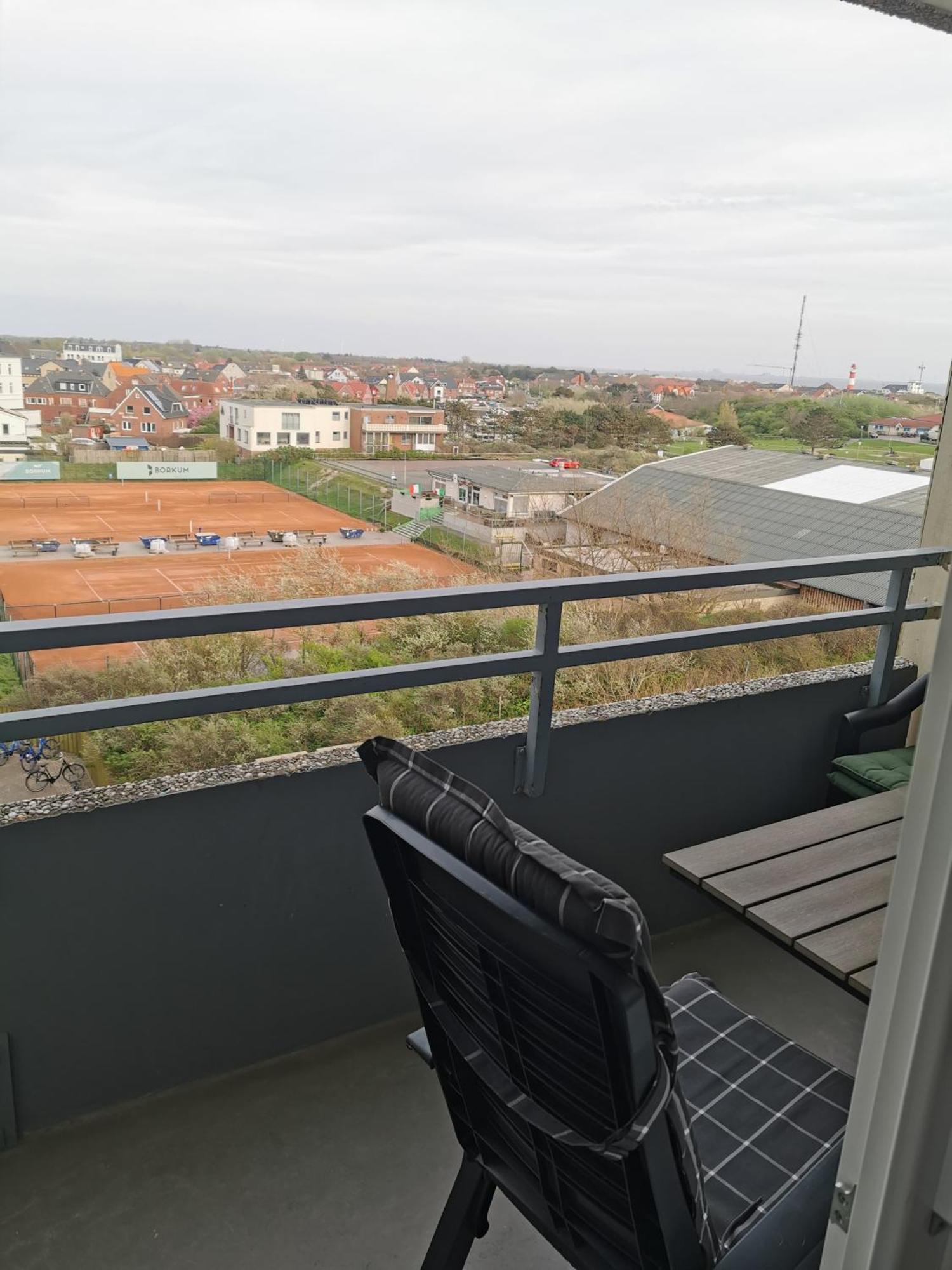 Strandkoje Im Haus Seeblick Bismarckstrasse Borkum Exterior photo